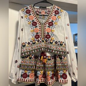 Zara Matching Top & Skirt Set